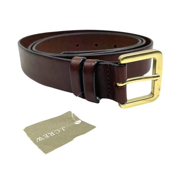 NEW J. Crew Classic leather belt Sz L Style E1291